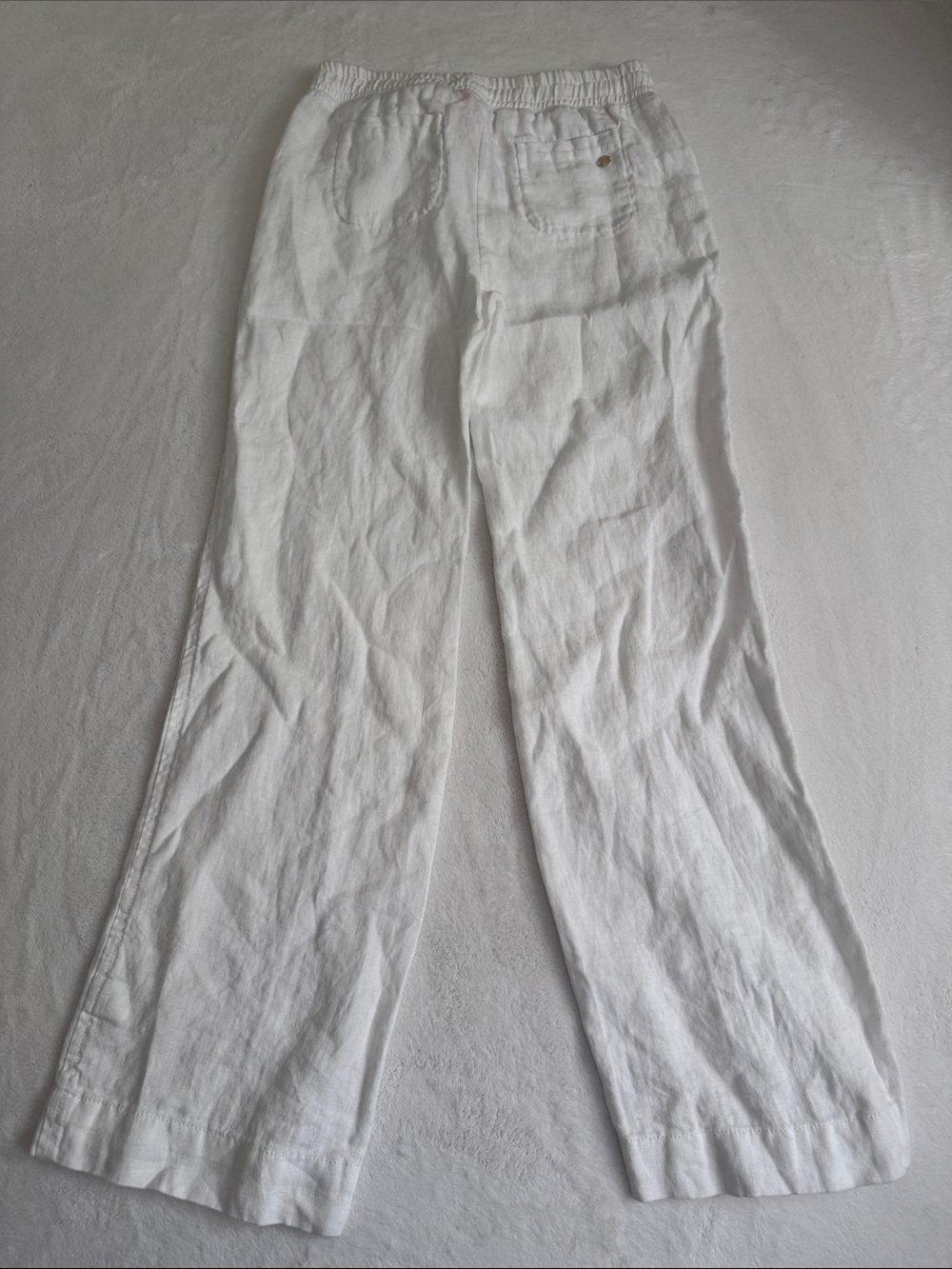 Lilly Pulitzer White Linen Pants - Picture 5 of 9